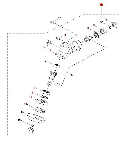 Renvoi d'angle MX27EH