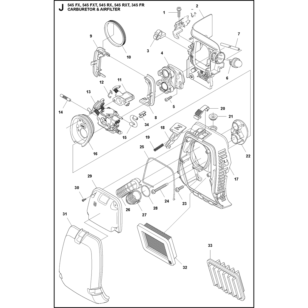 Carburateur / Filtre à air