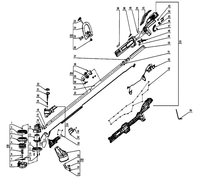 Machine complète
