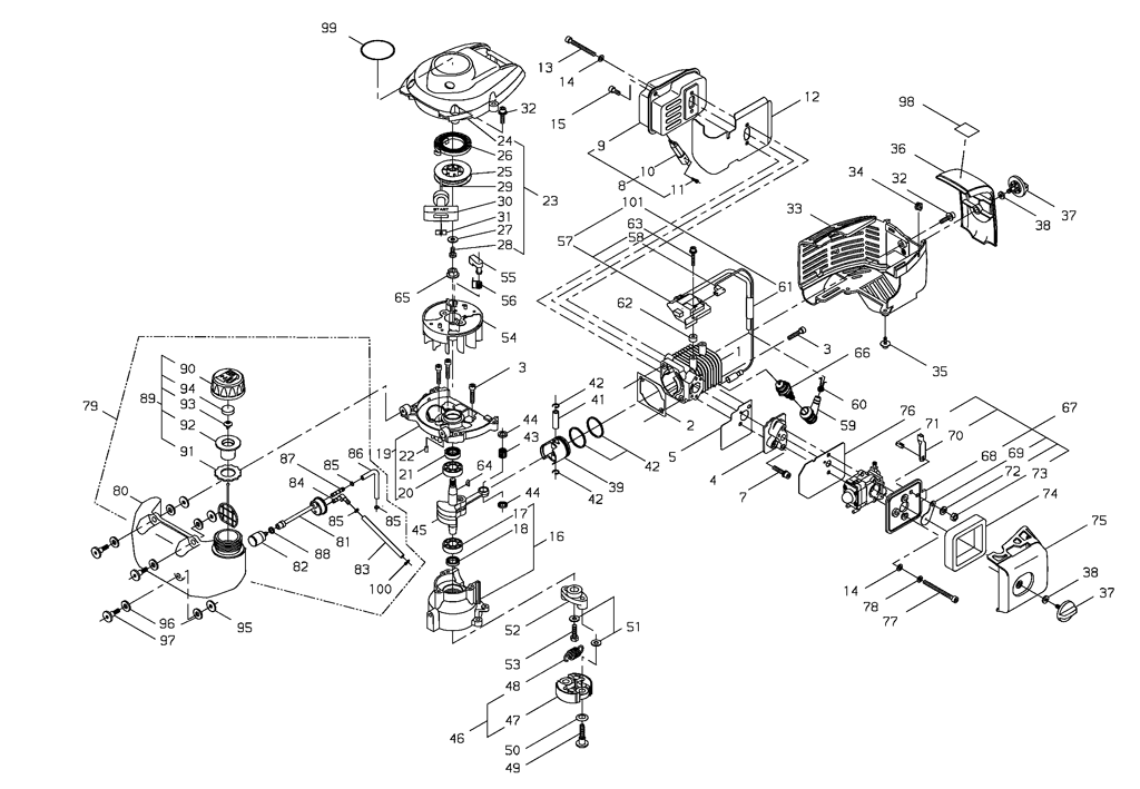 Moteur Réservoir