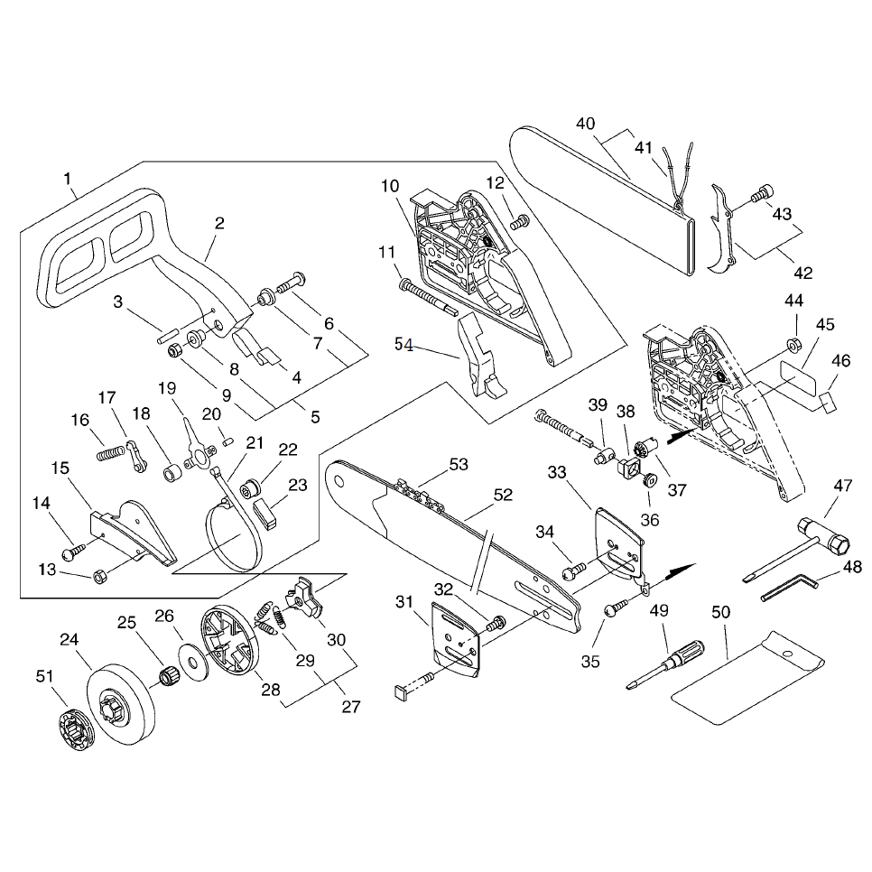 Frein de chaine / Embrayage / Accessoires