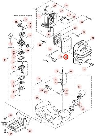 Crépine et filtre à air BC4321H-RS