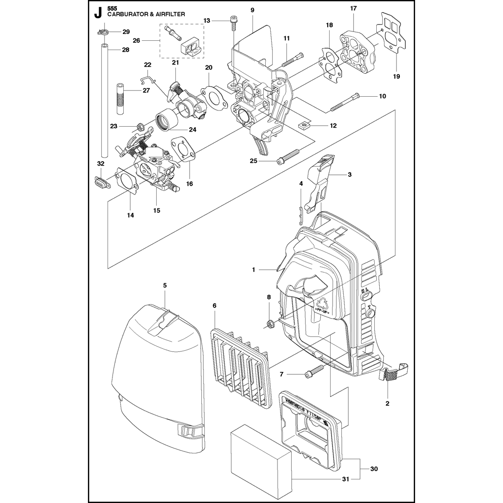 Carburateur / Filtre à air