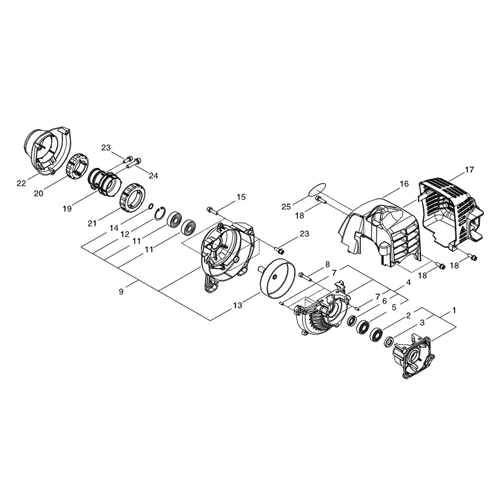 Carter moteur / Carter ventillation