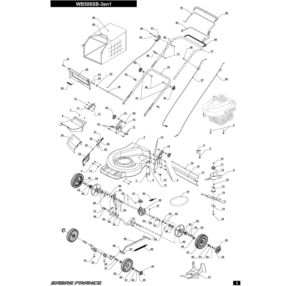 Machine complète