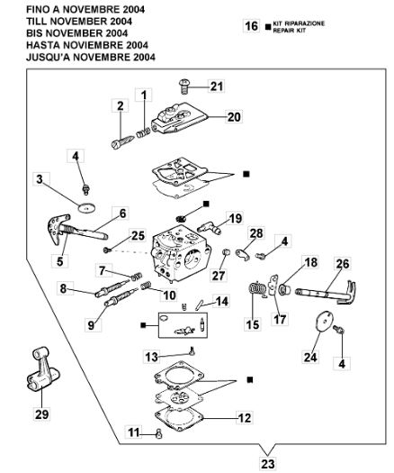 Carburateur WT-561A