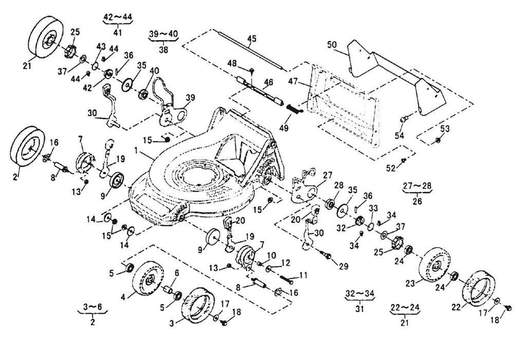 Chassis Roues