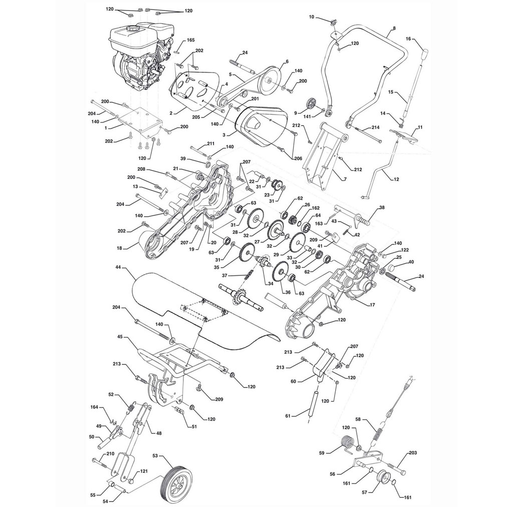 Chassis complet