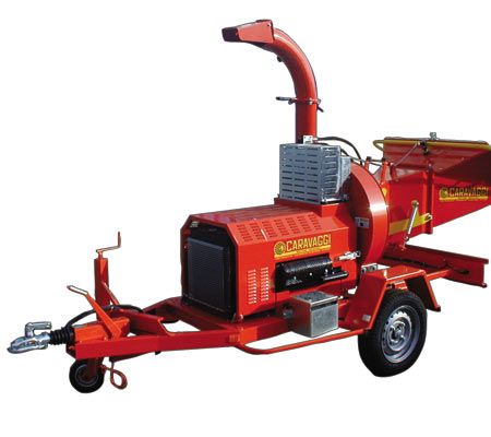 Broyeur de végétaux CARAVAGGI BIO235 Moteur KUBOTA diesel