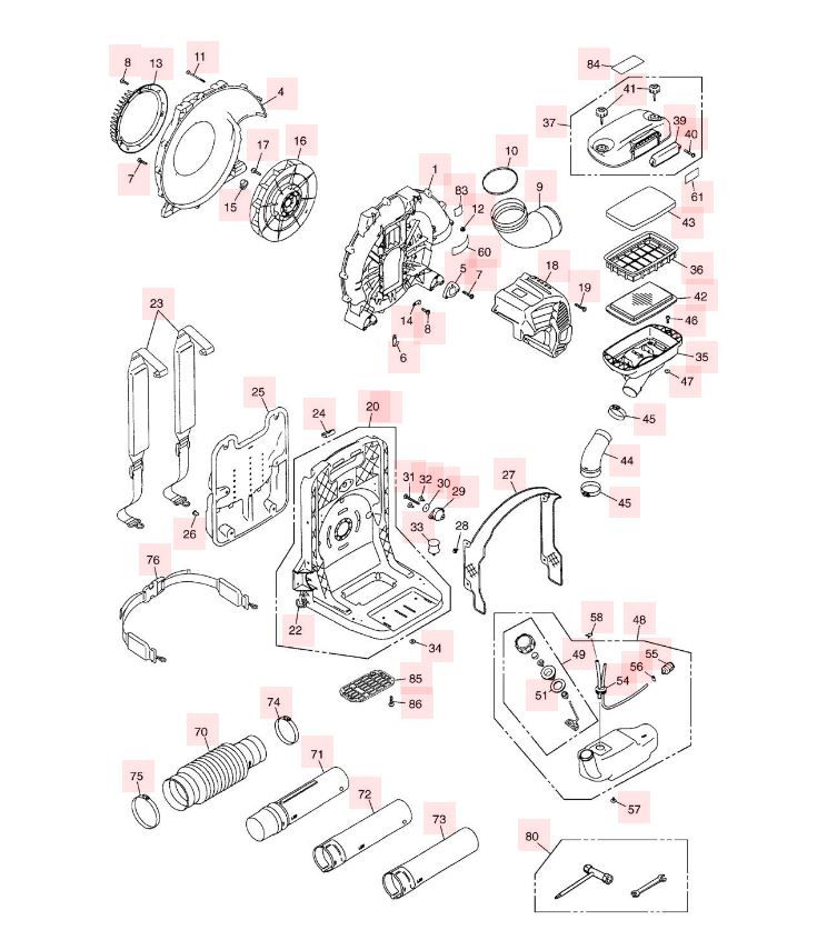 CLIP DE BRETELLE EBZ8001 (unité)
