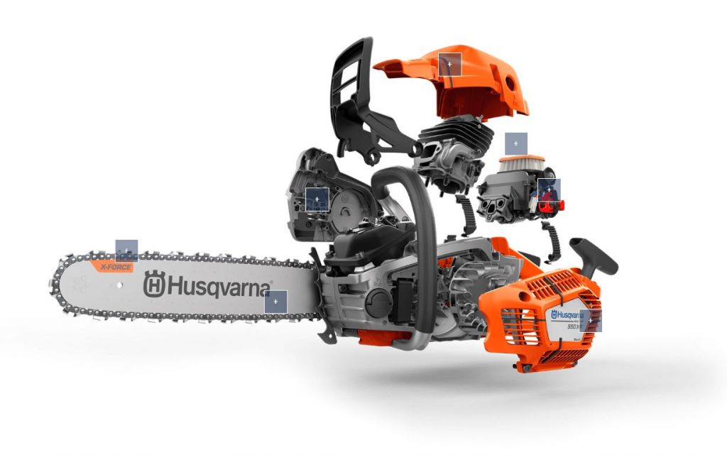 Tronçonneuse HUSQVARNA 550XP MARKII45 SN