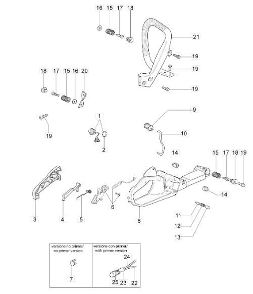 Ressort levier (lot de 2)