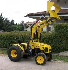 Location tracteur + chargeur - journée