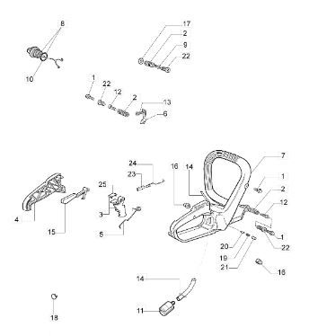 Ressort levier (lot de 2)