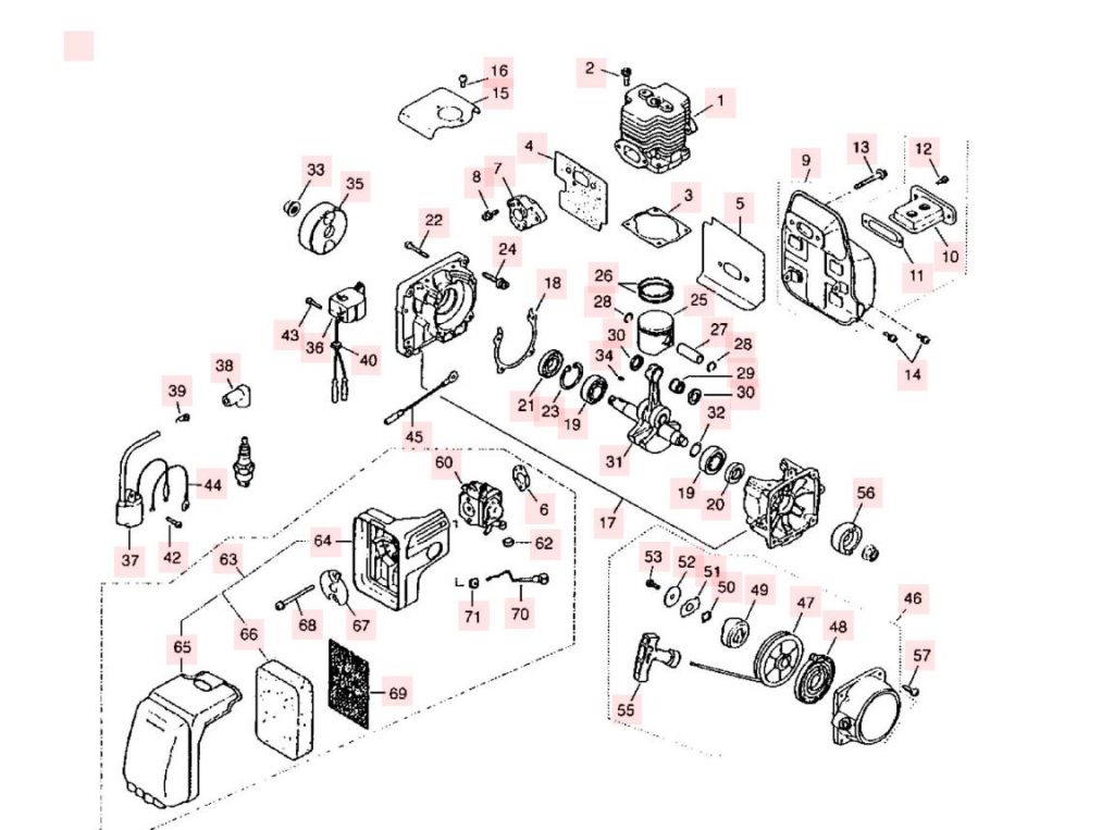 Corps de filtre à air EB430