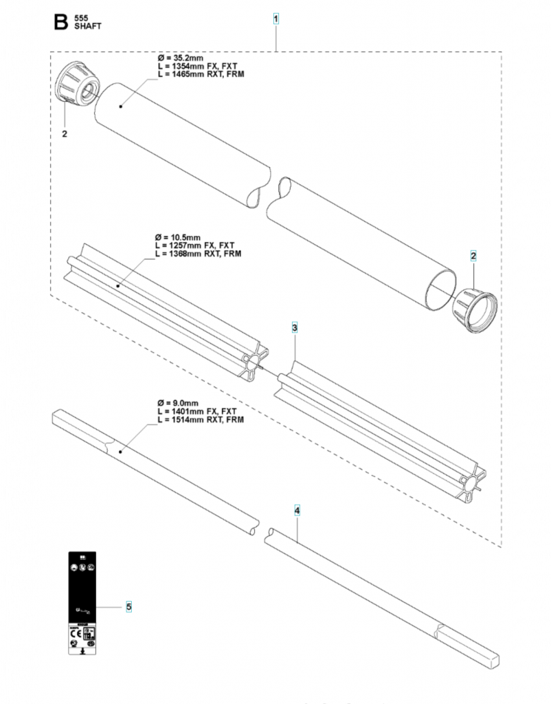 Tube 555RXT