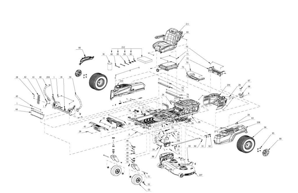 SET ROUE ARRIERE EGO Z6 - ZT4200E-L ZT4201E METAL-CAOUTCHOUC