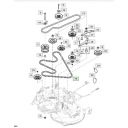 Courroie de lame John Deere X350R