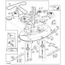 Jeu de lame John Deere X125